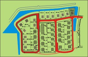 Gytsjerk Oer de Feart II - plattegrond verkaveling indeling nieuwbouw